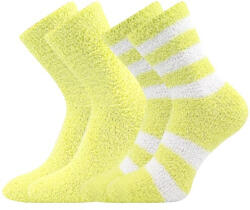 BOMA 2PACK Șosete galbene Boma făcute în casă (Světlana-yellow) S (183915)
