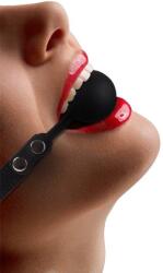 Ouch! by Shots Silicone Ball Gag, Black