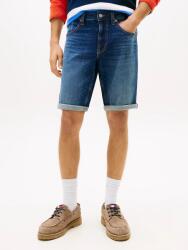 Tommy Jeans Pantaloni scurti barbati, Tommy Jeans, Albastru, Ronnie, Denim (DM0DM22980-1BK-33)