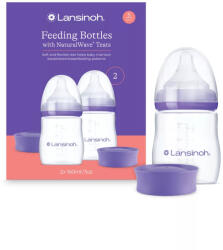 Lansinoh 160 ml cumisüveg dupla - ÚJ