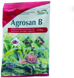 Kollant Agrosan B - Moluscocid Granulat contra Melcilor, Limacșilor și Gasteropodelor 40G