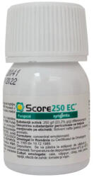 Syngenta Score 250 EC - Fungicid Sistemic - Pomi Fructiferi, Capsun, Rapita, Sfecla, Tomate, Legume - Rapan, Monilioza, Fainare, Syngenta 2.5ML