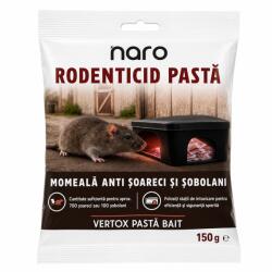Pestcontrol Naro Vertox Pasta Bait - Raticid pe Baza de Brodifacoum - Soareci si Sobolani 150G