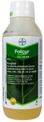 Bayer Folicur Solo 250 EW - Fungicid Sistemic - Pomi Fructiferi, Vita de Vie, Rapita - Fainare si Rapan, Bayer 1L