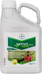Bayer Nativo Pro 325 SC - Fungicid Sistemic cu Substante Complementare - Grau, Orz, Triticale - Fainare, Rugina, Septorioza, Fuzarioza, Bayer 5L