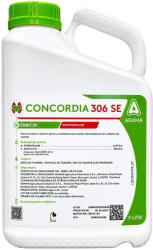 Adama Concordia 306 SE - Erbicid Sistemic Selectiv Postemergent - Grau, Orz, Triticale - Buruieni Dicotiledonate Anuale si Perene, Adama 5L