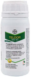 Bayer Teldor 500 SC - Fungicid de Contact si Local Sistemic - Vita de Vie, Samburoase, Capsun, Legume - Putregai Cenusiu, Monilioza, Bayer 100ML