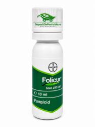 Bayer Folicur Solo 250 EW - Fungicid Sistemic - Pomi Fructiferi, Vita de Vie, Rapita - Fainare si Rapan, Bayer 10ML