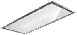 Baraldi Hota de tavan incorporabila Baraldi Gea flat inox-glass 01GEAF090SVWSL, 90 cm, motor Kube 900 m3/h, sticla alba/inox (01GEAF090SVWSL) - bricomax Hota