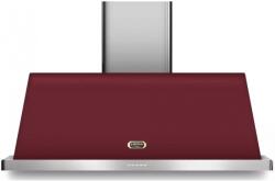LOFRA Hota decorativa Lofra Dolcevita 150, 150 cm, 1 motor, 4 viteze, 800 m3/h, telecomanda, rosu burgundy (Dolcevita150rosu) Hota