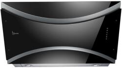 Baraldi Hota design Baraldi Queen 01QUE090BL90, 90 cm, 900 m3/h, sticla neagra (01QUE090BL90) Hota