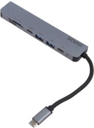 SAVIO Cablu adaptor USB 3.0 USB C, HDMI, SD (SAVAK-47)