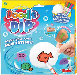 Simba Toys Doodle N Dip gyermek vízitetováló készlet (105953088) (105953088)