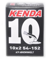 Kenda 10X2, 00 tömlő (54-152) AV - ferde szelepes (70°/45°) dobozos