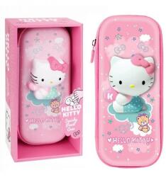 COOLPACK Hello Kitty keményfedeles gumipántos tolltartó - 3D mintás - díszdobozos (10852PTR)