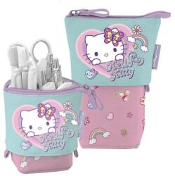 COOLPACK Hello Kitty bedobálós ÁLLÓ tolltartó - cipzáras (F143025)