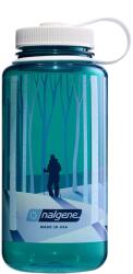 Nalgene Wide Mouth trout with landscape forest 1 l
