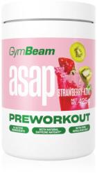 GymBeam ASAP Pre-Workout băutură solubilă pentru susținerea performanțelor sportive aroma Strawberry Kiwi 425 g