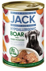 Jack hipoallergén pástétom vaddisznóhús édesburgonyával 12x400g