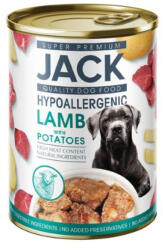 Jack hipoallergén pástétom bárányhús burgonyával 12x400g
