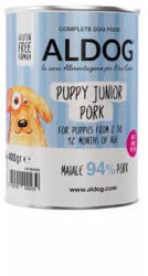Aldog Wet Puppy-Junior Pork konzerv 6x400g