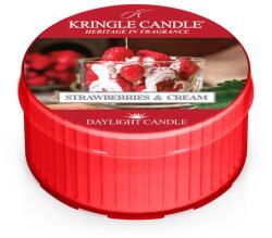 Kringle Candle Strawberries & Cream lumânare 42 g
