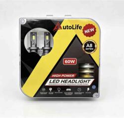 Autolife 3 színű világítás - H1 LED Fényszóró Szett 3in1 - 12V/24V - 60W - CANBUS (14457) - aruhaz