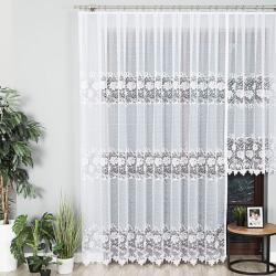 Markizeta Függöny, Napellenző, jacquard, 300x250cm, fehér (MAR_64983)