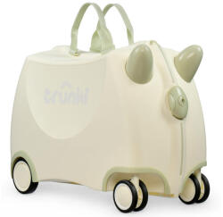 Trunki Glide - Elefántcsontfehér gyermek bőrönd (TRU-SUI-WW-SW-CW)