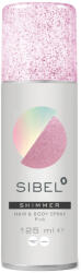 Sibel Shimmer Hair & Body Spray 125 ml Színes spray Pink