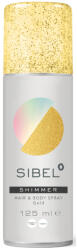 Sibel Shimmer Hair & Body Spray 125 ml Színes spray Gold