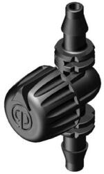  Mikro idom csap 4, 5 mm csőcsatlakozással fekete (1200865---200865)
