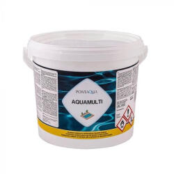 Aqualing Aquamulti (200 gr) 3 kg /klórozószer, algaölő és pelyhesítő tabletta (AMU030---AMU030)