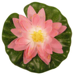 Ubbink selyemvirág, tavirózsa 14cm pink (1389437---1389437)