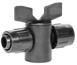  PE Csap LPE csőhöz 20x20 mm Kúpos IT fekete (50db/csom. ) 100db/ karton (IVREE200---IVREE200)