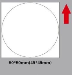 Niimbot A2A68351901, 50x50mm, 150 db, fehér öntapadós címkék (A2A68351901)