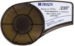 Brady M21-125-C-342 / 110923, PermaSleeve hőre zsugorodó poliolefin hüvely, 6, 00 mm x 2, 10 m (110923)