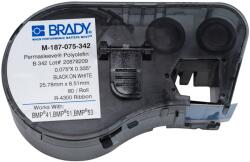 Brady M-187-075-342 / 131609, PermaSleeve vezetékjelölő hüvelyek címkenyomtatóhoz, 19, 05 mm x 8, 50 mm (M-187-075-342)