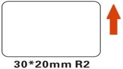 Niimbot A2A88658501, 30x20mm, 320db, fehér öntapadós címkék (A2A88658501)
