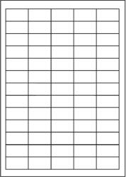 CDRmarket Öntapadós címkék 38 x 21, 2 mm, 65 címke, A4, 100 lap (R0ECO.0102A)
