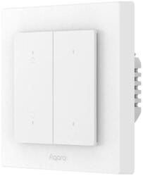 Aqara Întrerupător inteligent, încastrat, pentru automatizare jaluzele sau rulouri Aqara Shutter Switch H2 EU, ZigBee, Thread, Matter (6975833358762)