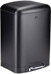 Dirt Devil Cos de gunoi Dirt Devil 12L, inox, cu soft close, negru (42640907) Cos de gunoi