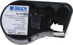 Brady M-124-492 / 134100, FreezerBondz címkék nyomtatóhoz, 41, 91 mm x 12, 70 mm (M-124-492)