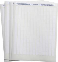 Brady LAT-40-799-1 / 029684, LaserTab lézernyomtatható címkék, 12.70 mm x 19.05 mm (29684)