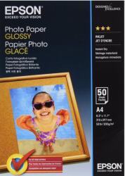 Epson Photo C13S042539 papír, 200 g/m2, A4, 50 db, fényes, tintasugaras, fehér, fotópapír (C13S042539)