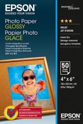 Epson Glossy Photo Paper Premium C13S042547, 200 g/m2, 10x15cm, 50 db, fényes, tintasugaras, fehér, fotópapír (C13S042547)