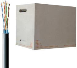 Safer Cablu FTP CAT5E, din cupru, 4x2x24AWG, rola 305m, Safer ADM-FTP5E-4X2X24-305MPE (ADM-FTP5E-4X2X24-305MPE)