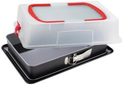 Dr. Oetker Forma de copt rectangulara Dr. Oetker, 38 cm, capacitate 4500 ml, cu hauba de protectie (31667759)