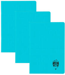 DACO Set 3 caiete A4 Daco, 60 file, 70g/mp, matematica, coperta plastic, Turcoaz (CT461AR/TURCOAZ-3BUC/SET)