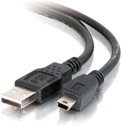 C2G USB 2.0 A/Mini-USB Összekötő Fekete 1m 81580 (81580)